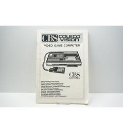 CBS Coleco Vision Instruction Manual