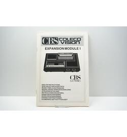 CBS Coleco Vision Expansion Module 1 Instruction Manual