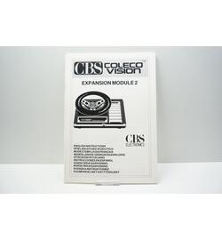 CBS Coleco Vision Expansion Module 2 Instructions Manual