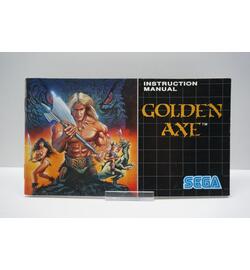 Golden Axe Instruction Manual