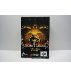 Mortal Kombat 4 Instruction Manual EUR
