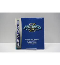 Metroid Fusion Instruction Booklet (Game Boy NFHUG