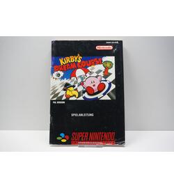 Kirby's Dream Course Spielanleitung Manual NOE
