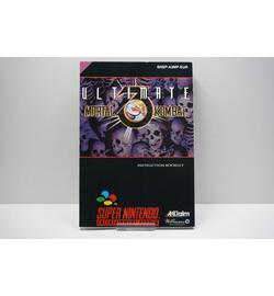 Ultimate Mortal Kombat 3 Instruction Booklet EUR