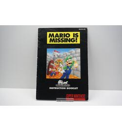 Mario Is Missing Instruction Manual USA