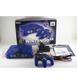 Nintendo 64 Purple Console Boxed Japanese