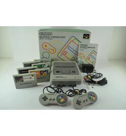 Super Famicom Console Boxed With 6 Games
