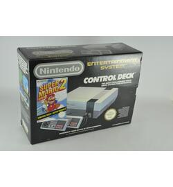 Nintendo Nes Control Deck Console Boxed No Game