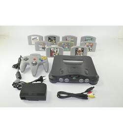 Nintendo64 Console (9 Games)