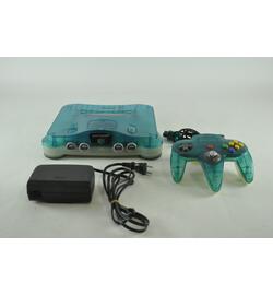 Nintendo 64 Console Aqua Blue JPN