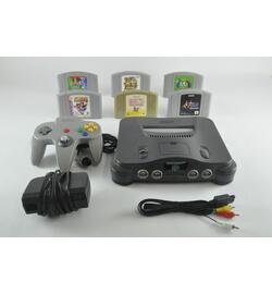 Nintendo 64 Console With 6 Games JPN