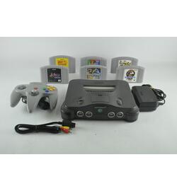 Nintendo 64 Console With 6 Games