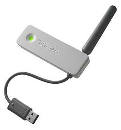 Wireless Network Adapter - Xbox 360 - white