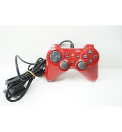 Fujiwork Playstation 2 Controller Red Metallic