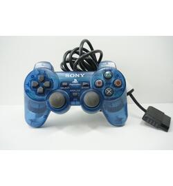 Sony Playstation 2 Controller Blue Clear