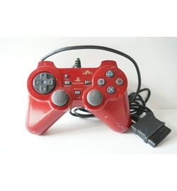 Fujiwork Playstation 2 Controller Red Metallic