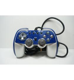 Cyber Gadget Playstation 2 Controller Blue/Silver