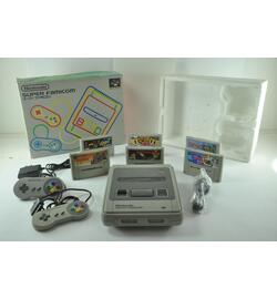 Super Famicom Console With 6 Games