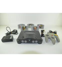 Nintendo 64 Console With 5 Games