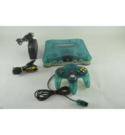 Nintendo 64 Console Aqua Blue JPN