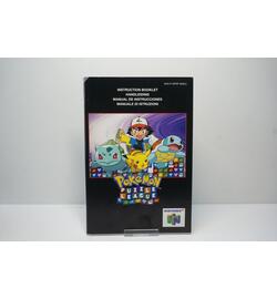 Pokemon Puzzle League Instruction Booklet NHEIU