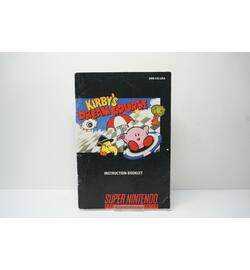 Kirby's Dream Course Manual USA