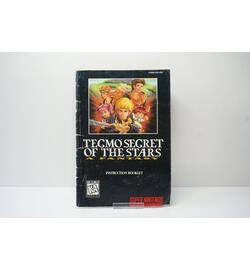 Tecmo Secret of the Stars Manual USA