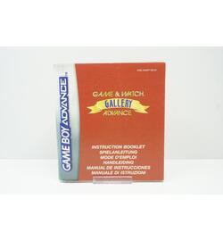 Game & Watch Gallery Advance NEU6 Manual