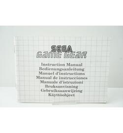 Sega Game Gear Manual