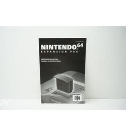 Nintendo 64 Expansion Pak Manual
