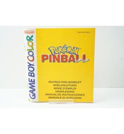 Pokemon Pinball Manual NEU6
