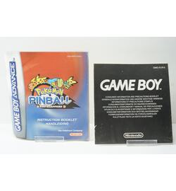 Pokemon Pinball: Ruby & Sapphire Manual NHAU