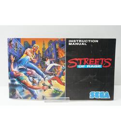Streets of Rage Manual