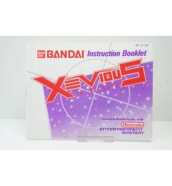 Xevious Manual USA