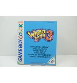 Wario Land 3 Manual NEU6