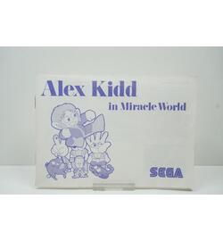 Alex Kidd in Miracle World Manual