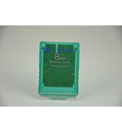 Playstation 2 Memory Card 8MB Green MagicGate