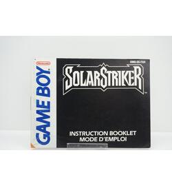 Game Boy Solar Striker Mamnual