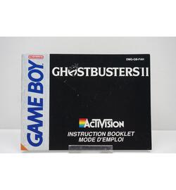 Game Boy Ghostbusters II Manual