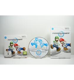 Mario Kart Wii Carton Box and Manual