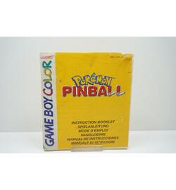 Pokemon Pinball Manual NEU-4