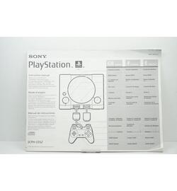 Playstation 1 Manual EUR SPCH-5552