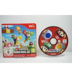 New Super Mario Bros. Wii Carton Box