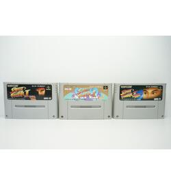Street Fighter II - Set of 3 Games JPN
