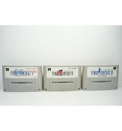 Final Fantasy - Set of 3 Games JPN