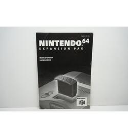 Nintendo 64 Expansion Pak Manual FAH