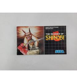 The Revenge of Shinobi Golden Sega Megadrive Manual