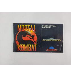 Mortal Kombat Sega Megadrive Manual