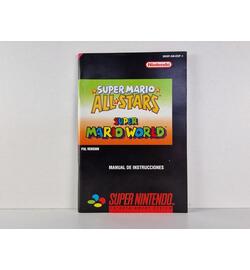 Super Mario All Stars Super Mario World Manual ESP