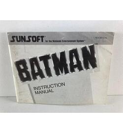 Nes Manual Batman FRA